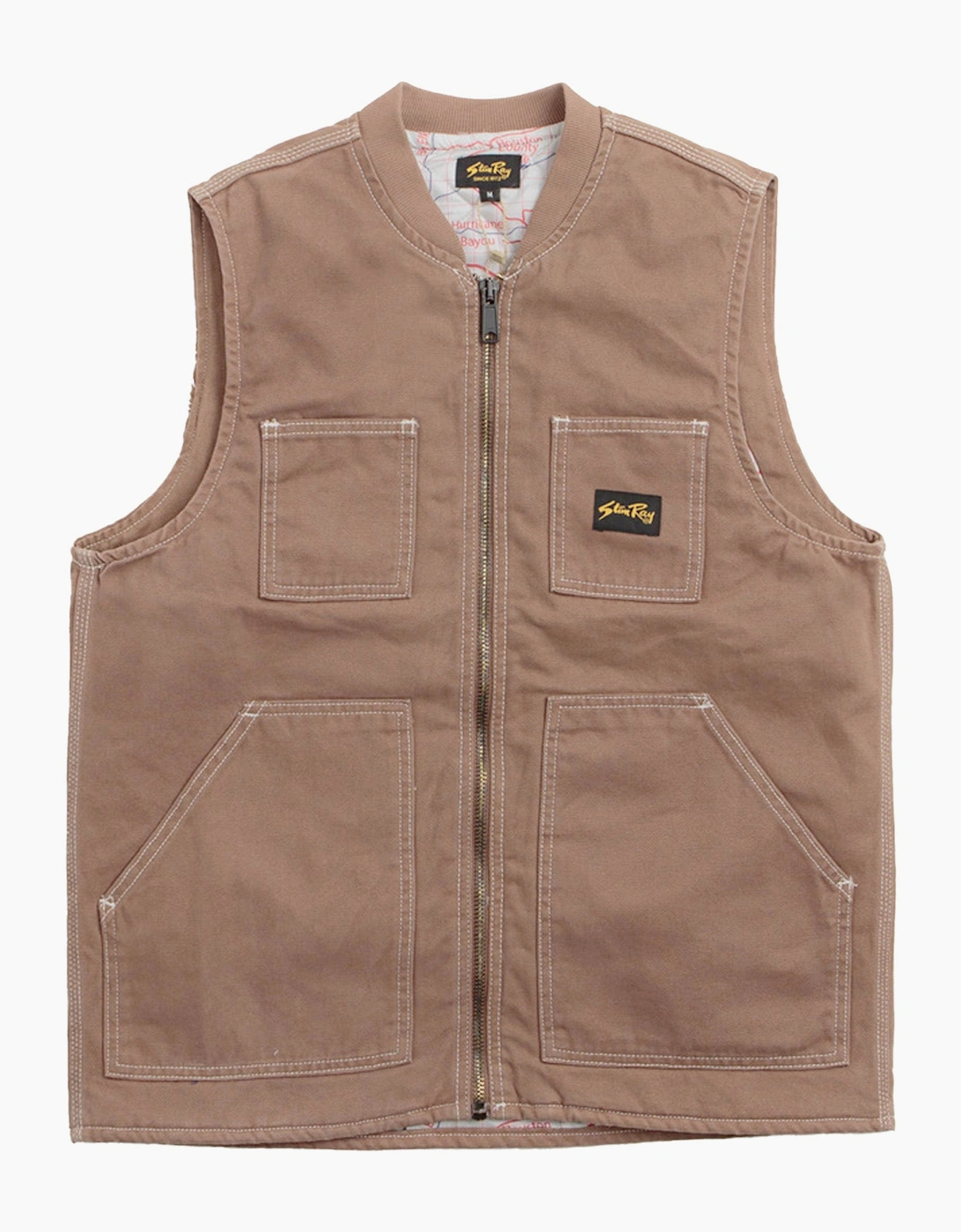 Stan Ray Men's Brown Pork Chop Vest - Size: 38/Regular