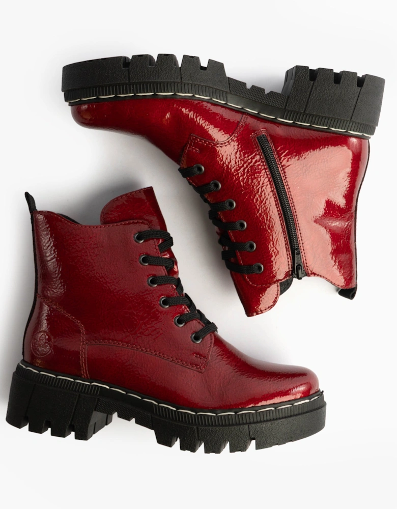 74020-33 Womens Boots Red