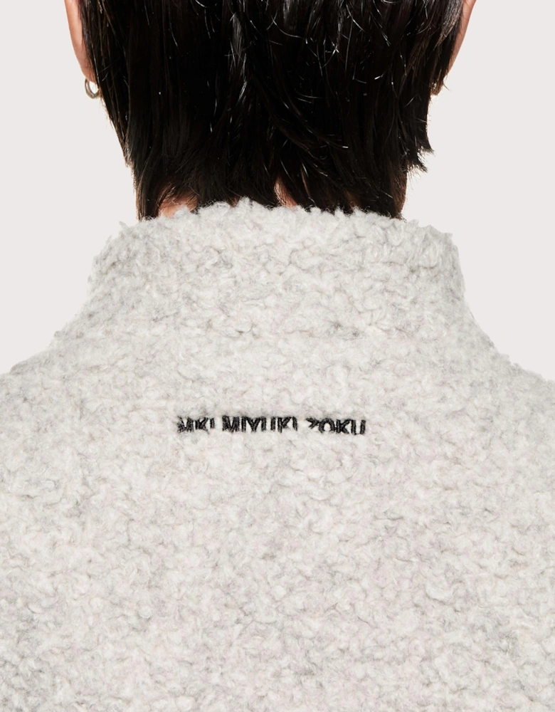 Wool Fleece Track Jacket