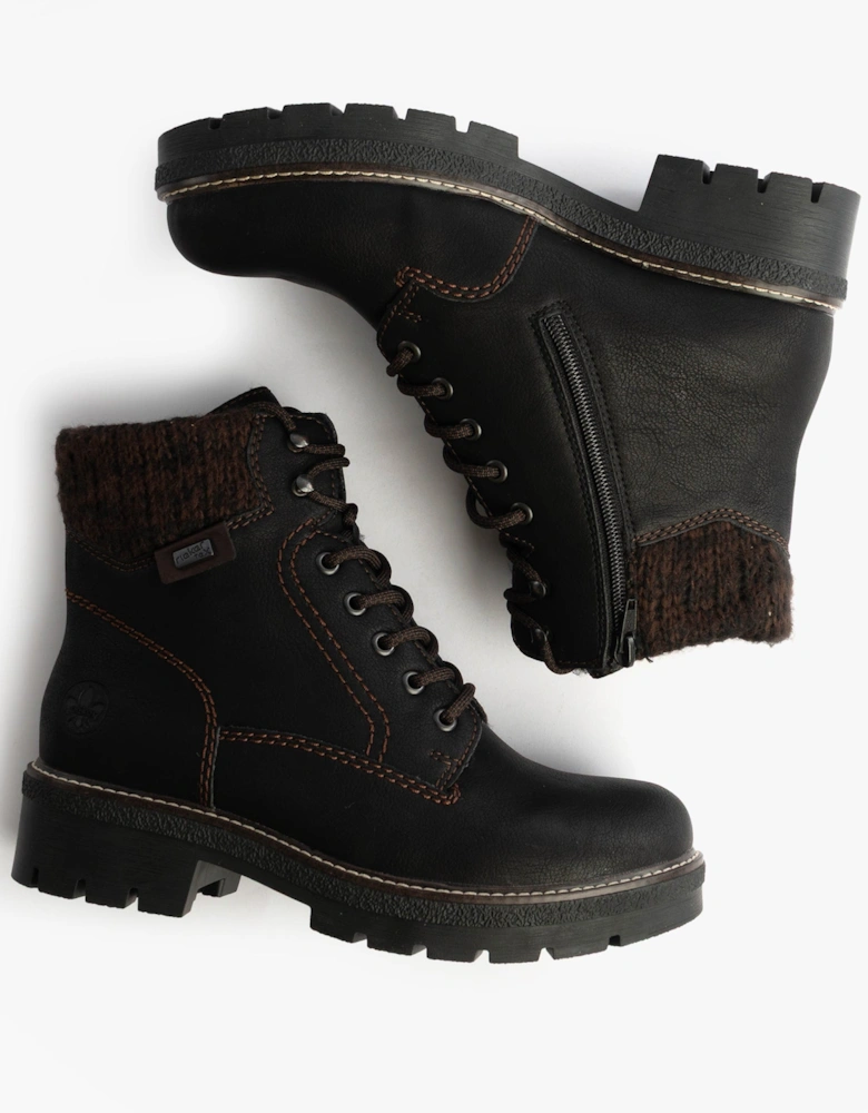 Y8130-00 Womens Boots Black