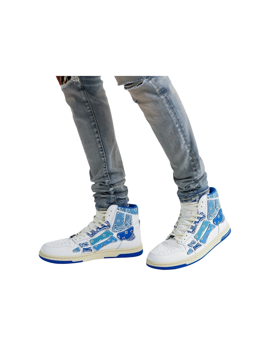 Skel Top Hi Bandana Blue
