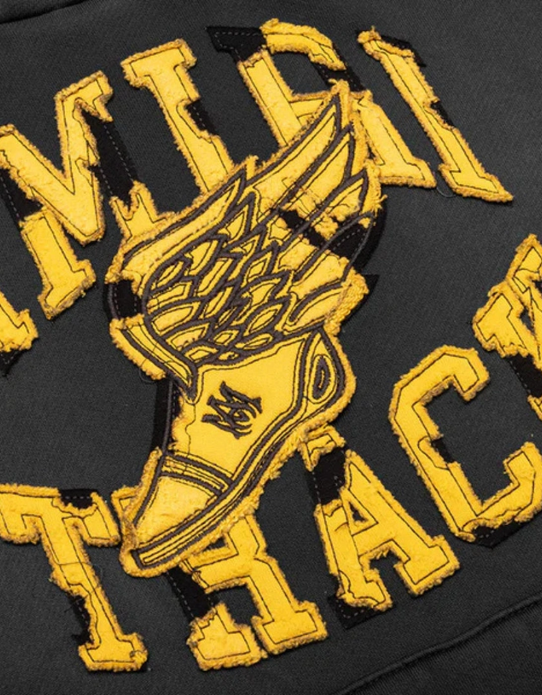 Track Hoodie Faded Black