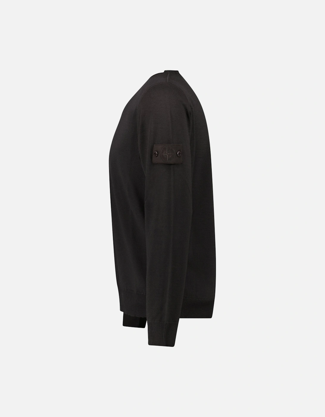 Ghost Wool Crew Neck Jumper Dark Brown