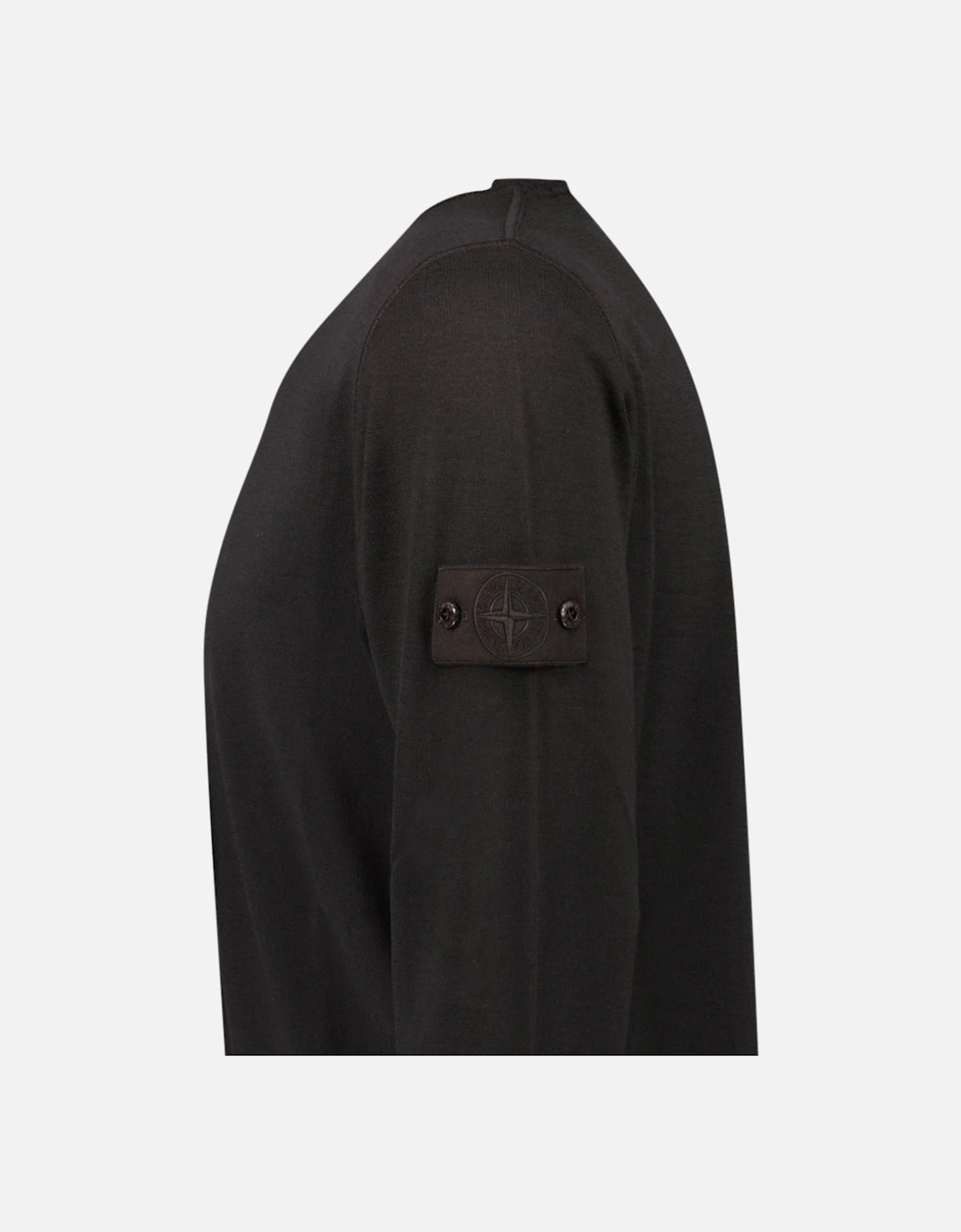 Ghost Wool Crew Neck Jumper Dark Brown