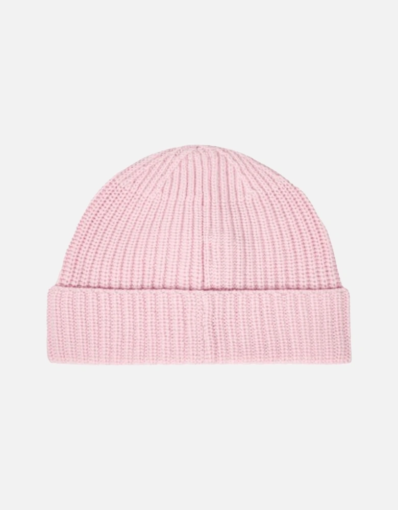Pink Beanie with Compass Patch