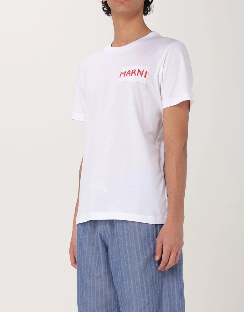 Patch Detail Cotton TShirt