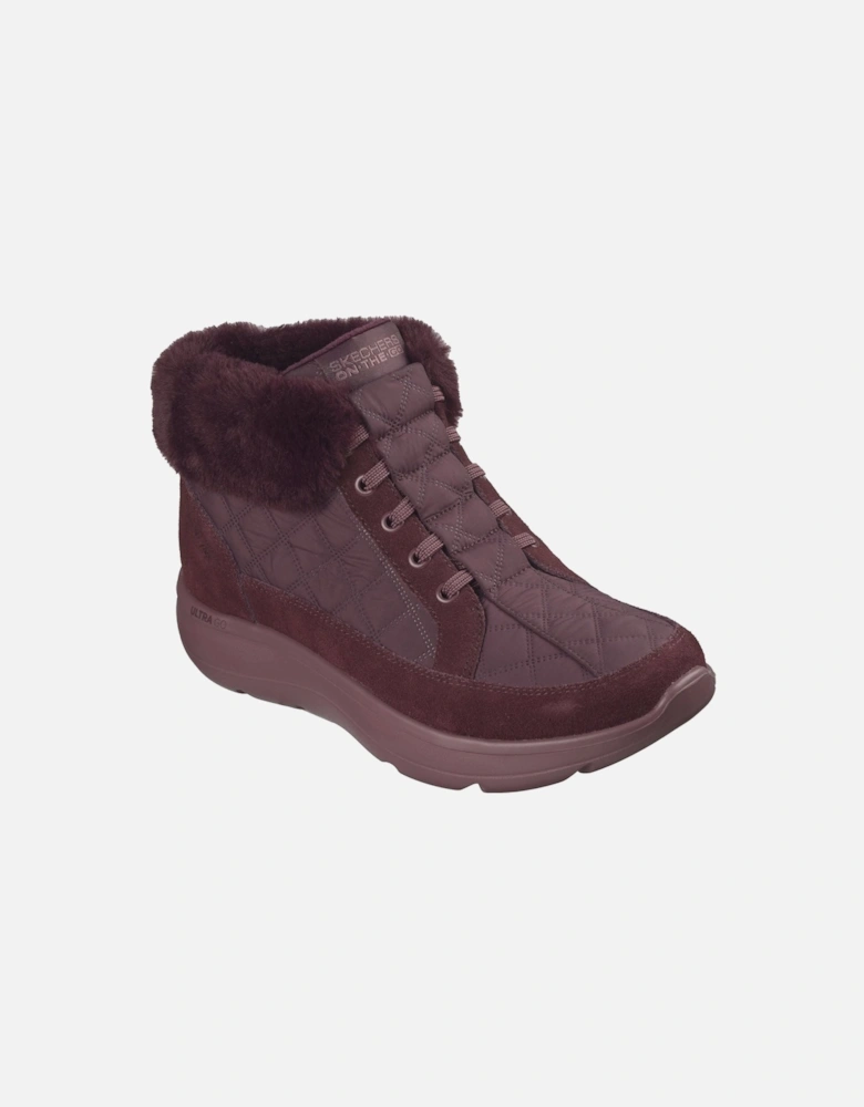 On-The-Go Encore Elisa Textile Women's Burgundy Winter Ankle Boots