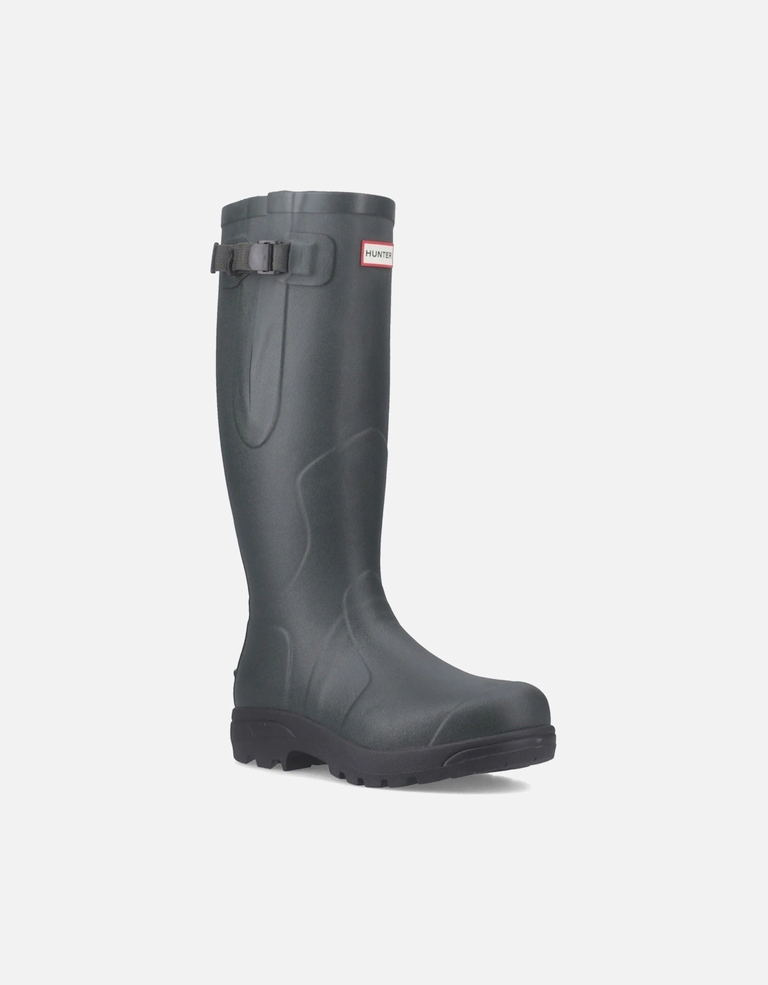 Balmoral MK II Boot Rubber Women's Black Wellington Boots, 5 of 4