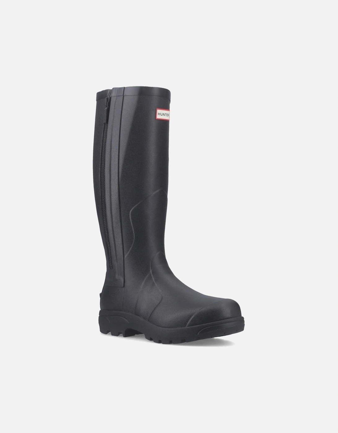 Men's Hunter Balmoral MK II Boot Rubber Men's Black Wellington Boots - Size: UK 10 / eu 44 / us 11m/12f