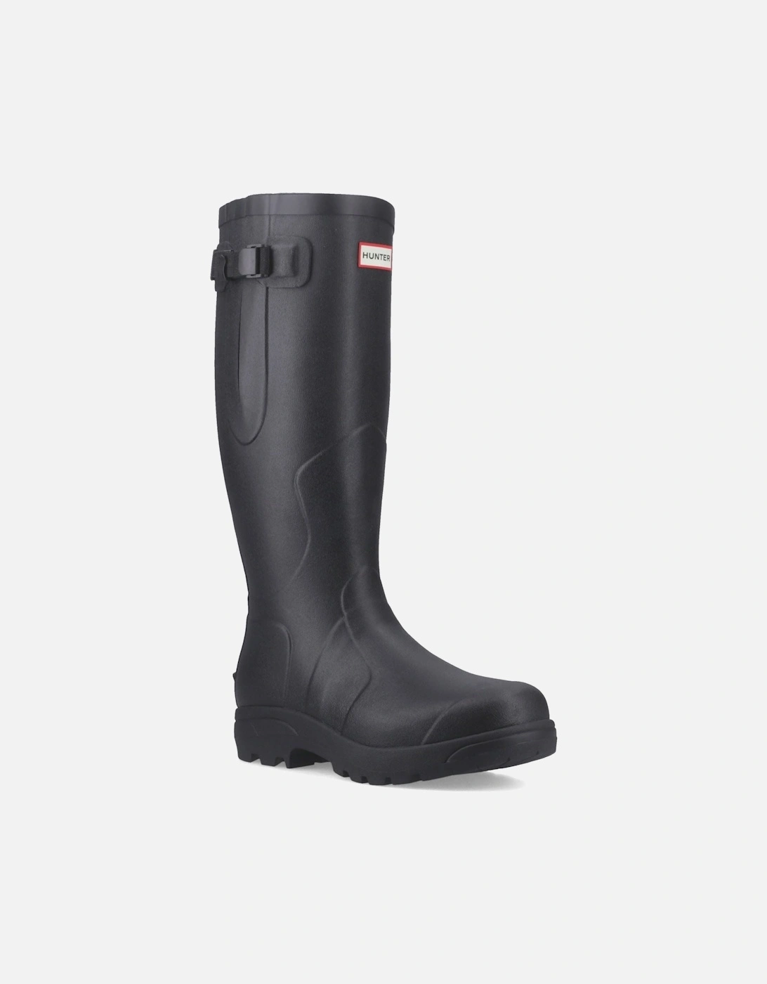 Men's Hunter Balmoral MK II Boot Rubber Men's Black Wellington Boots - Size: UK 12 / eu 46 / us 13m/14f