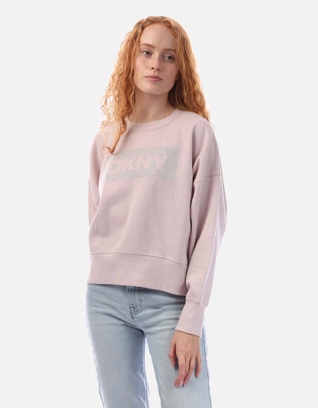 Rhinestone Crosswalk Crew Sweatshirt, 5 of 4