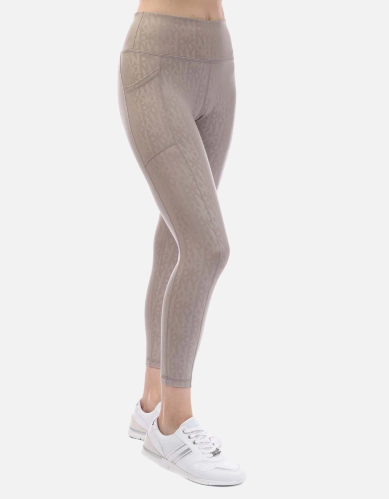 High Waist Cropped Tight with Pockets