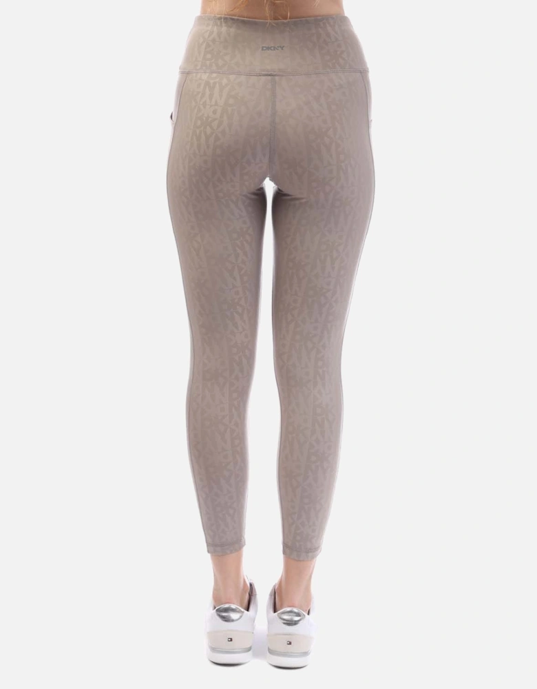 High Waist Cropped Tight with Pockets