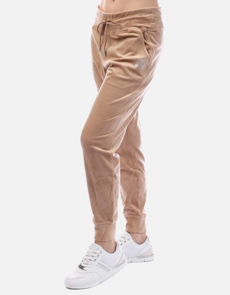 Rhinestone Logo Jog Pants