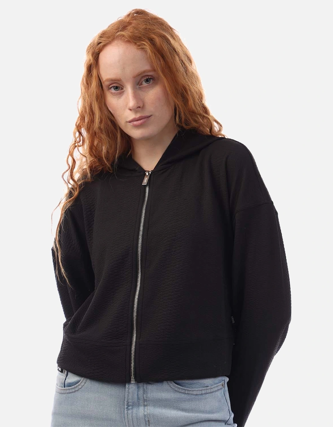 Snake Jacquard Full Zip Hoodie