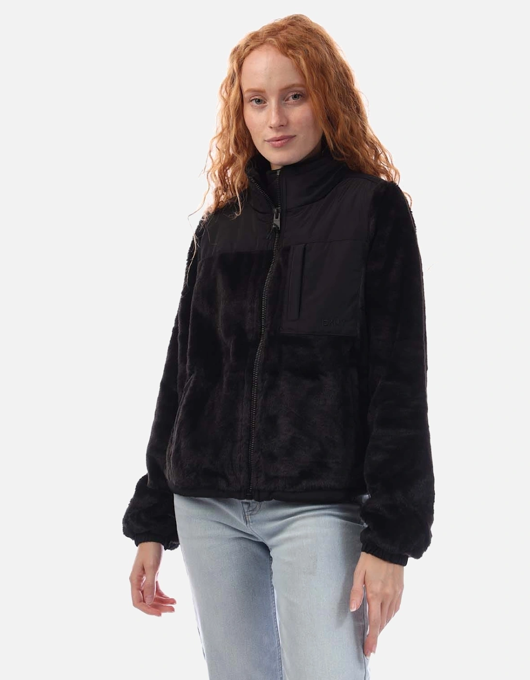 Full Zip Teddy Fur Transitional Jacket, 5 of 4