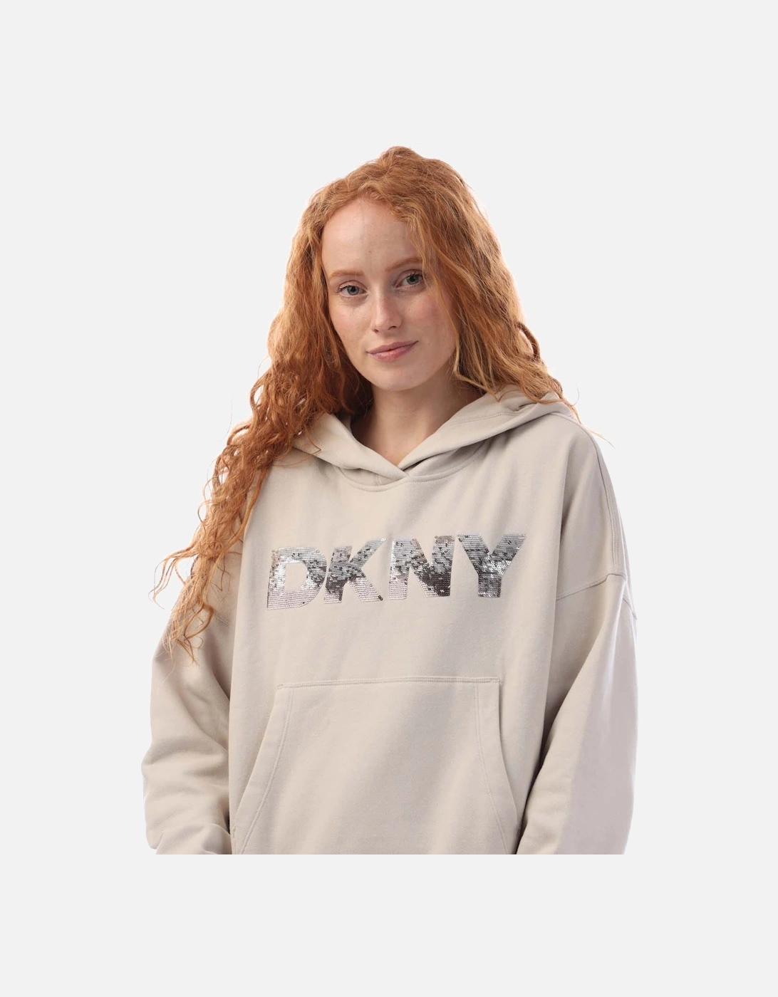 Sequin Logo Hoody