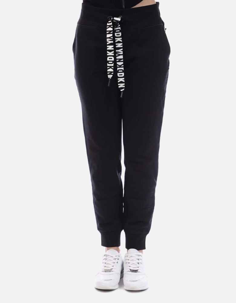 Two Tone Drawcord Cuffed Jog Pants