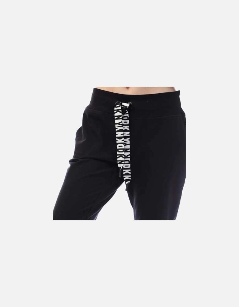 Two Tone Drawcord Cuffed Jog Pants