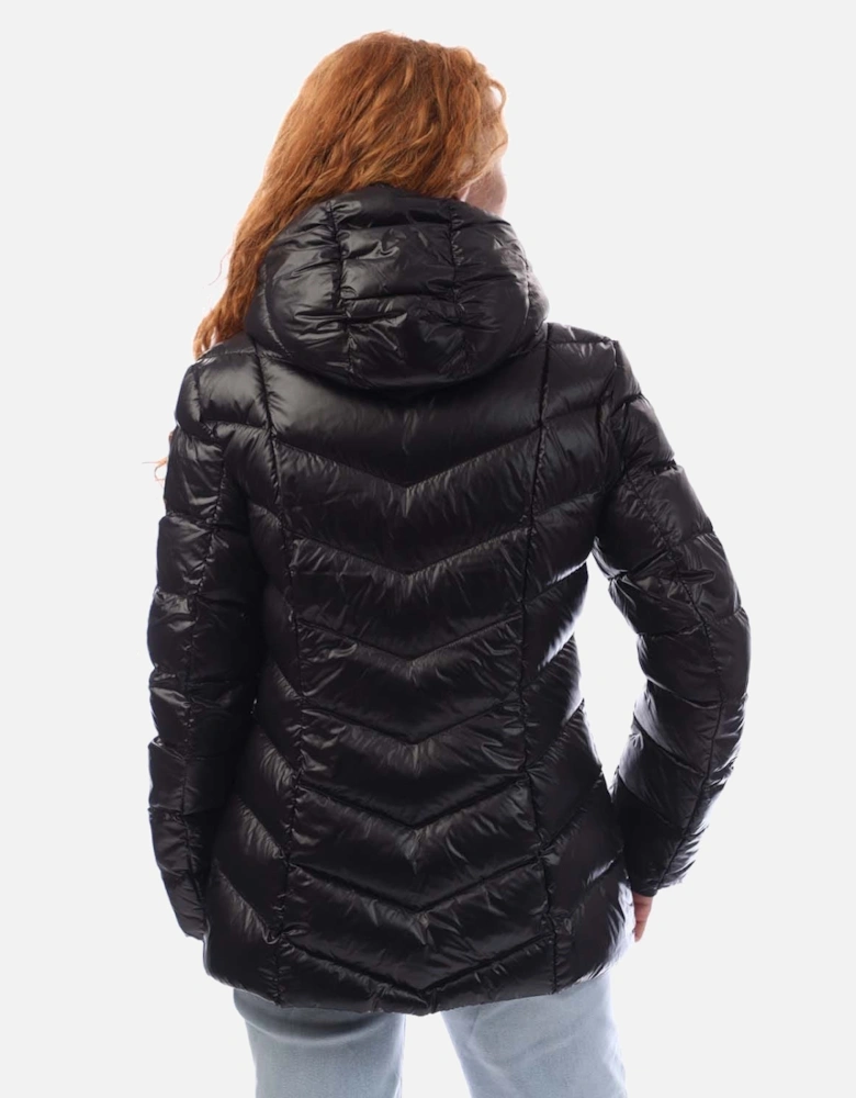 Zip Front Down Filled Jacket
