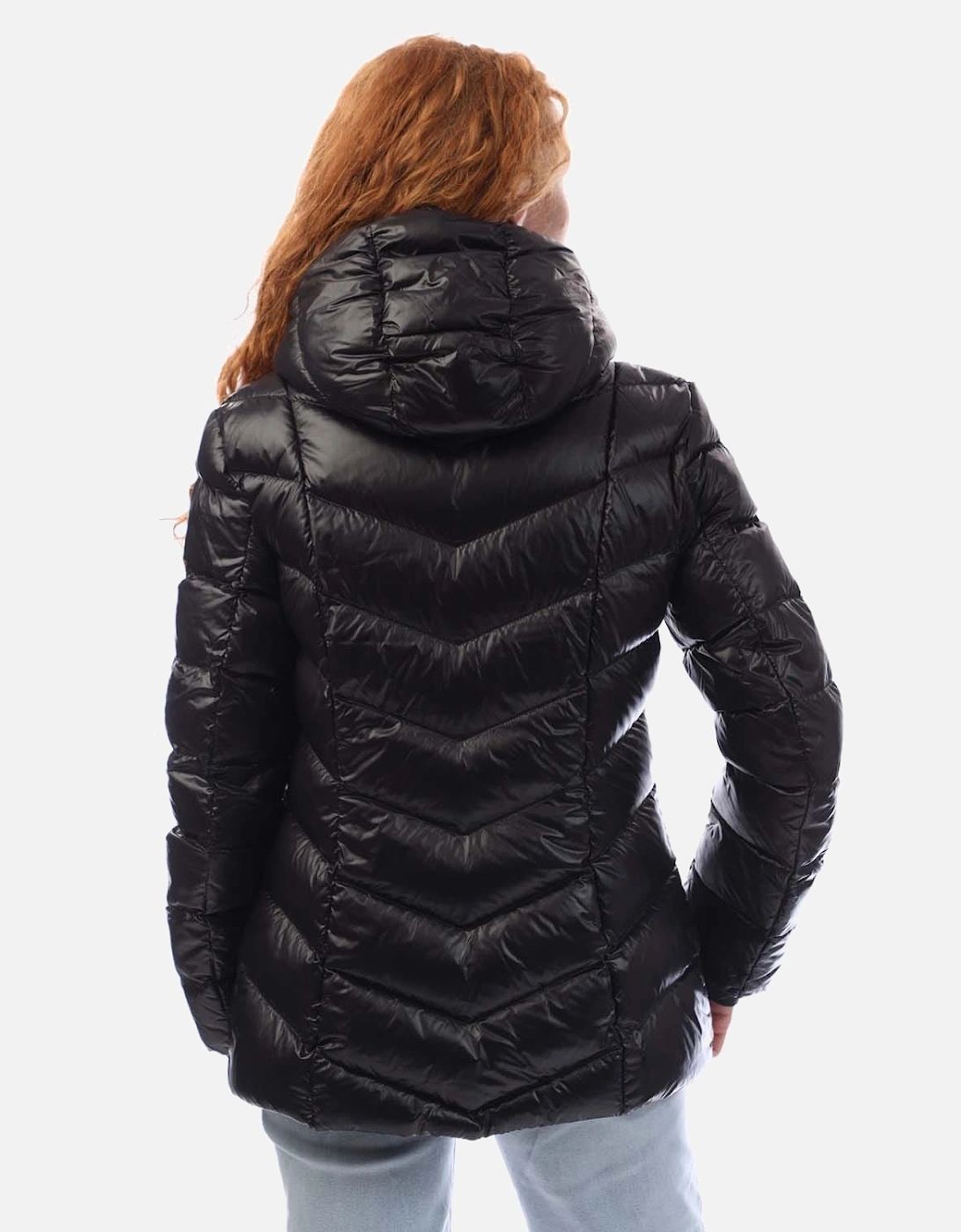 Zip Front Down Filled Jacket