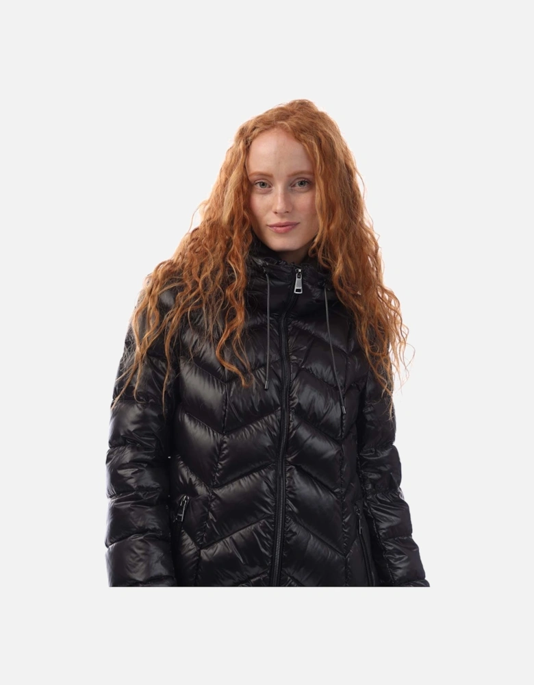Zip Front Down Filled Jacket