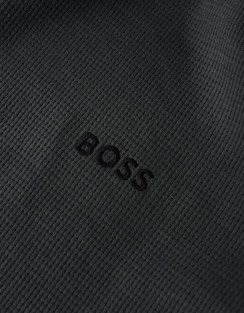 Waffle LS Shirt Green