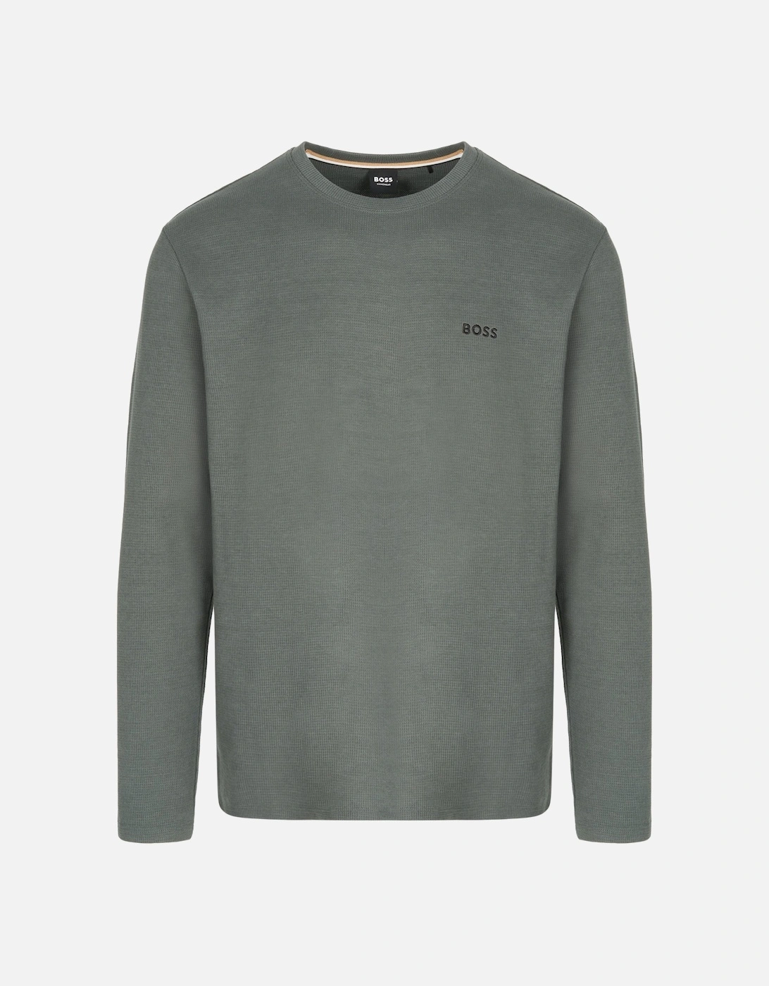 Waffle LS Shirt Green, 5 of 4