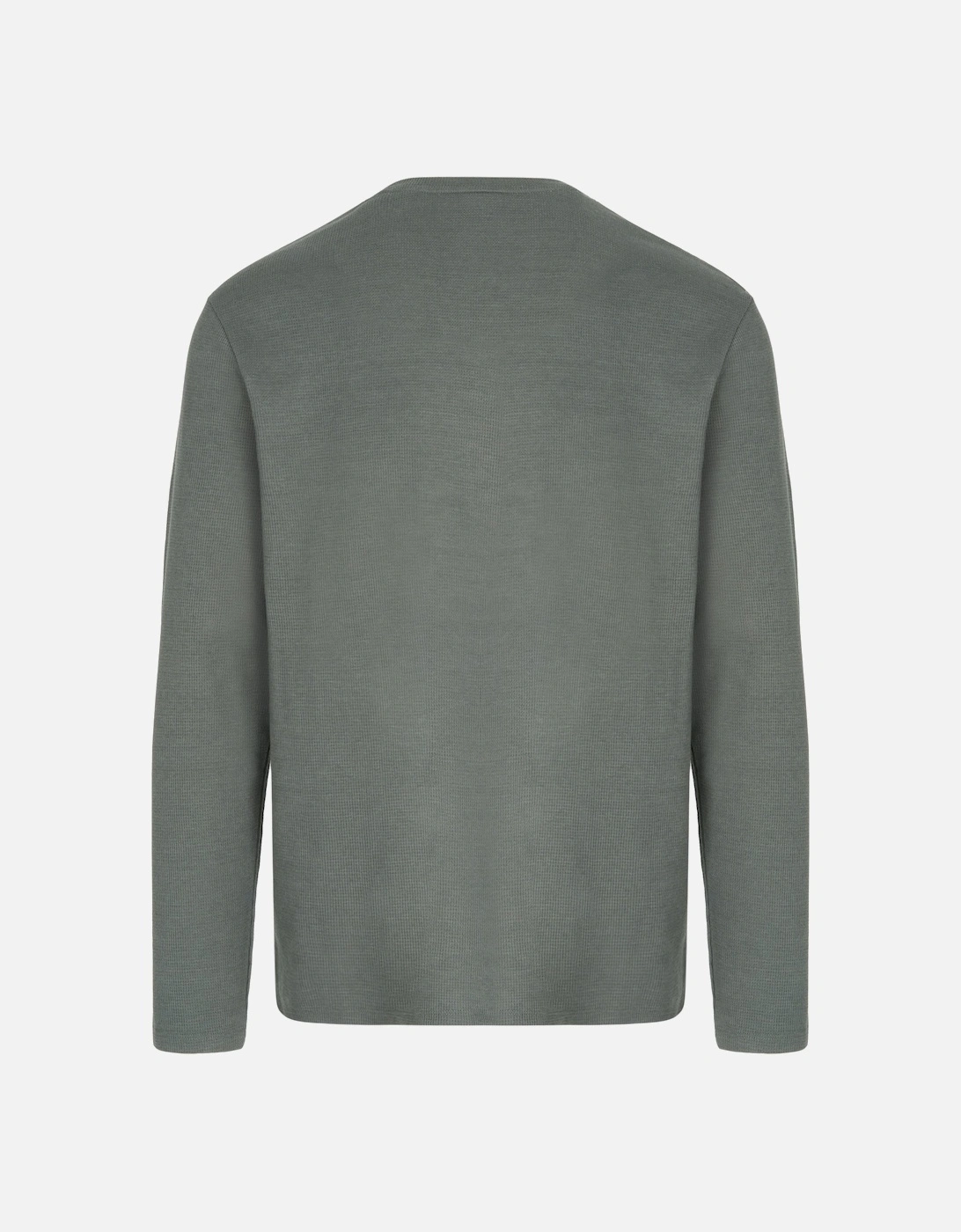Waffle LS Shirt Green