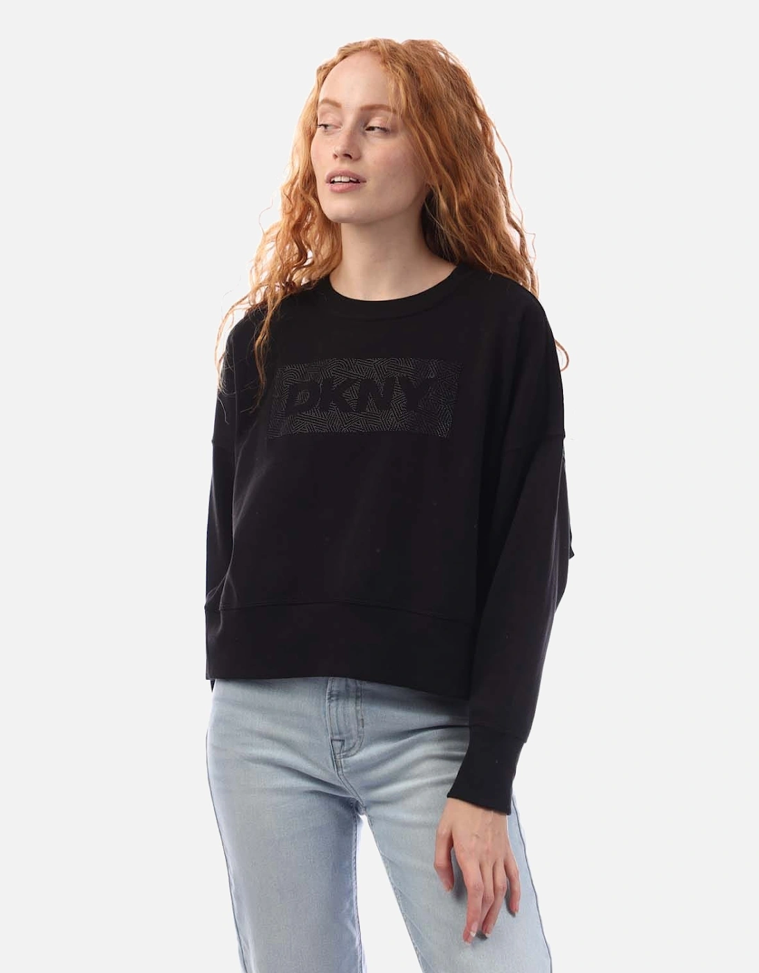 Rhinestone Crosswalk Crew Sweatshirt, 5 of 4