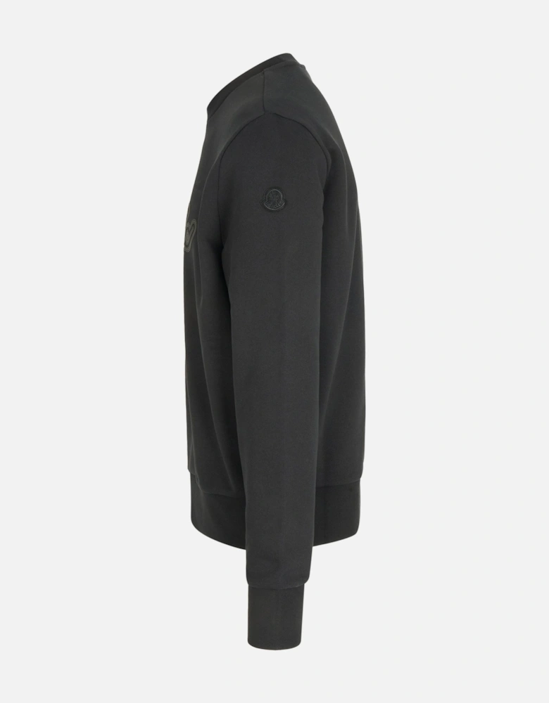 Chest Logo Sweatshirt Black