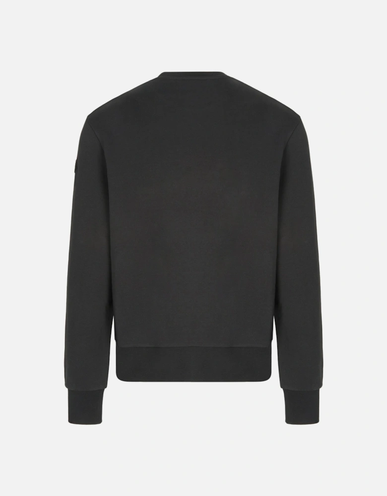 Chest Logo Sweatshirt Black