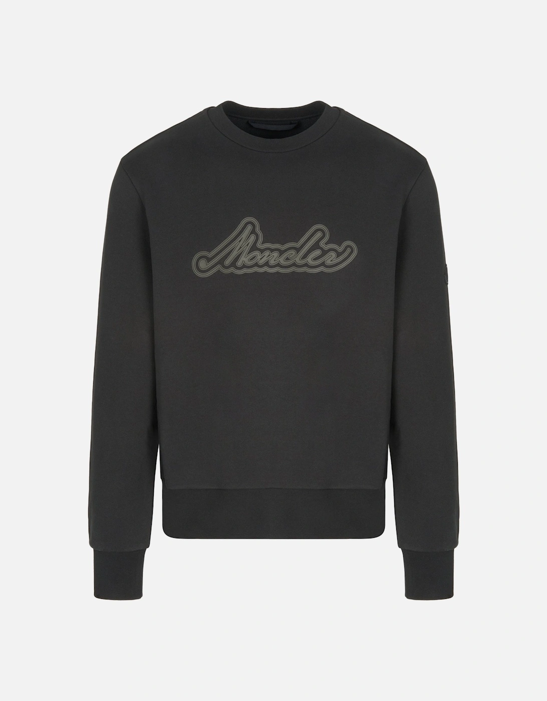 Chest Logo Sweatshirt Black, 8 of 7