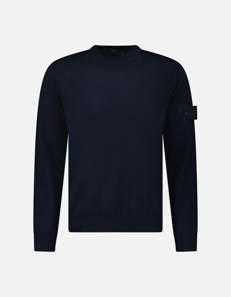 Ghost Wool Crew Neck Jumper Navy