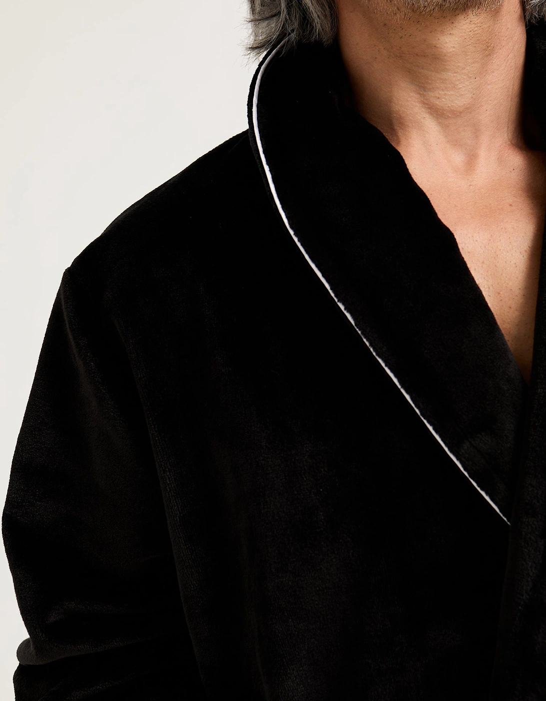 Mister You Super Plush Robe in Black