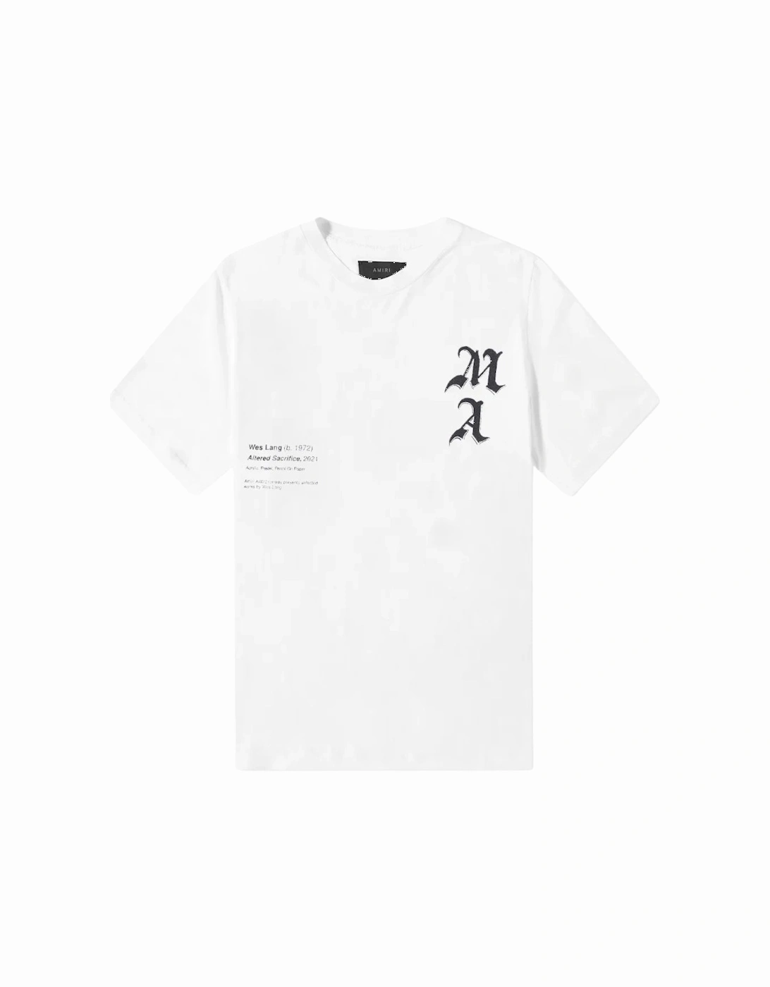 Wes Lang Checker Skull Tee White, 5 of 4