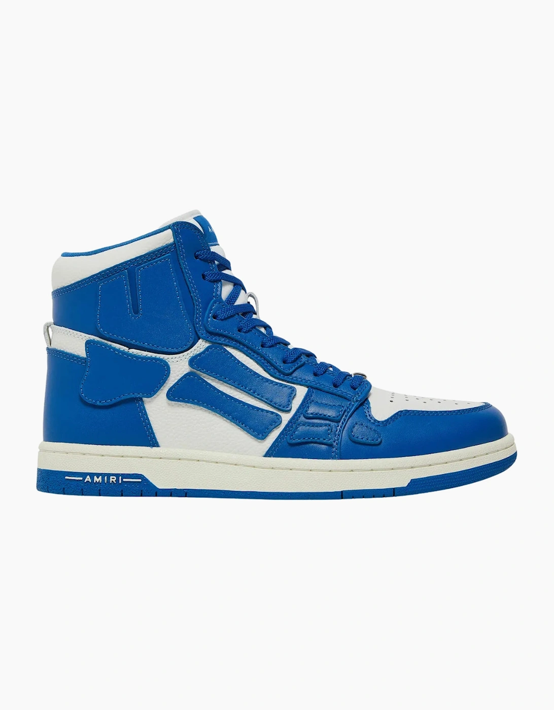 Men's Amiri Skel Top Hi Blue/White - Size: 7