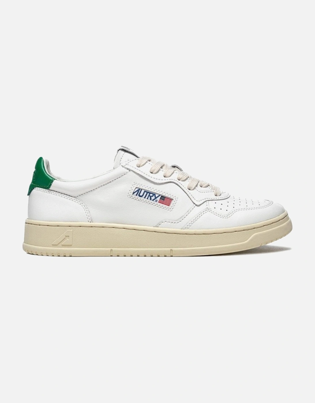 Medalist Low Sneakers White/Green, 4 of 3