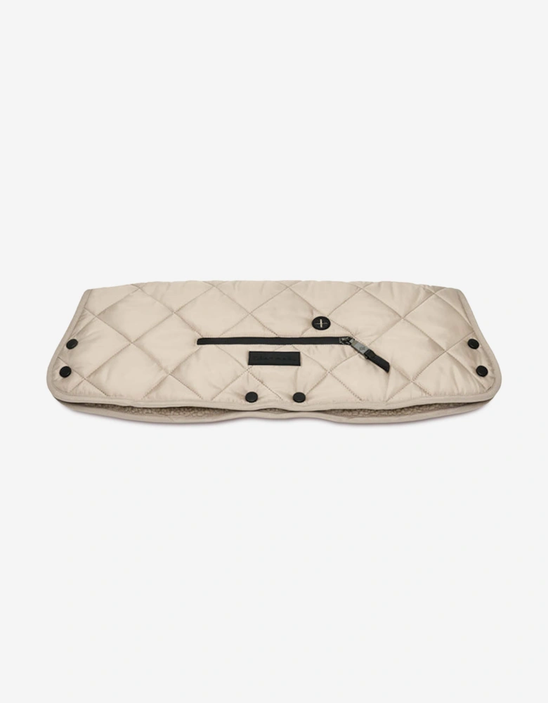 Universal Quilted Buggy Handmuff in Beige (48cm)