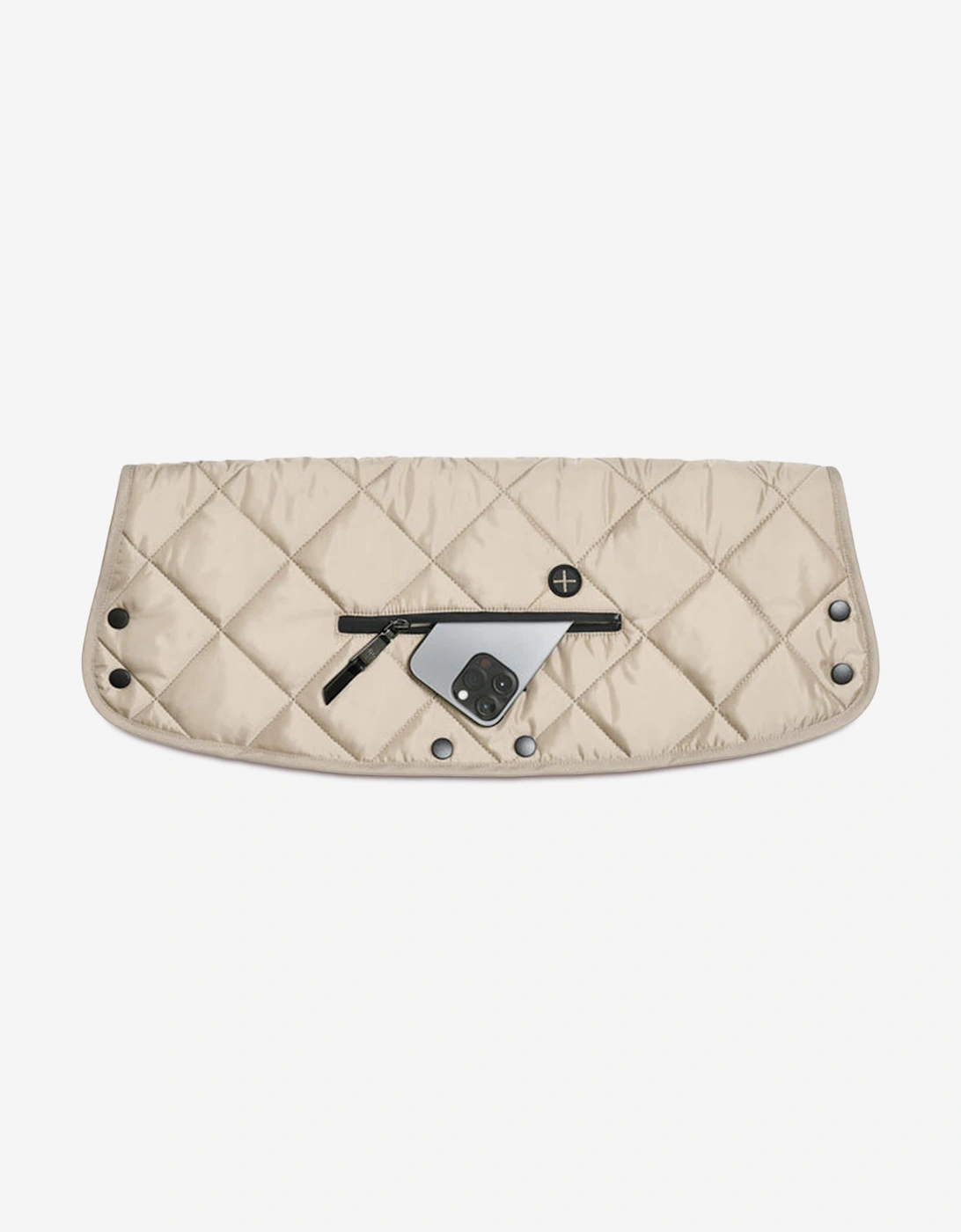 Universal Quilted Buggy Handmuff in Beige (48cm)
