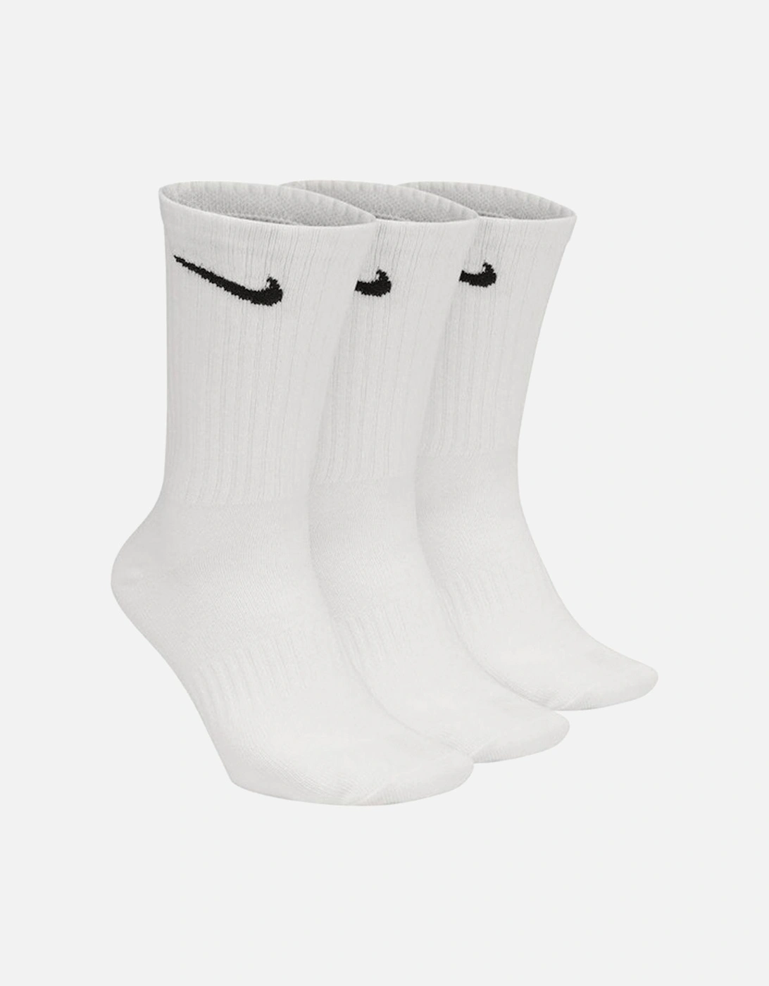 Unisex Adult Logo Lightweight Everyday Crew Socks (Pack of 3), 5 of 4