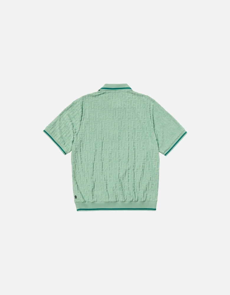 Tether Jacquards Terry Top Jade