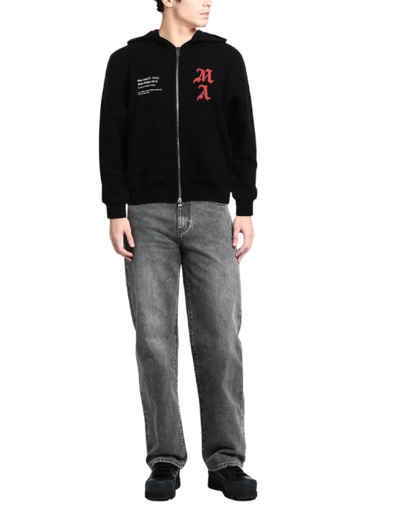 Wes Lang Solar Kings Hoodie Black