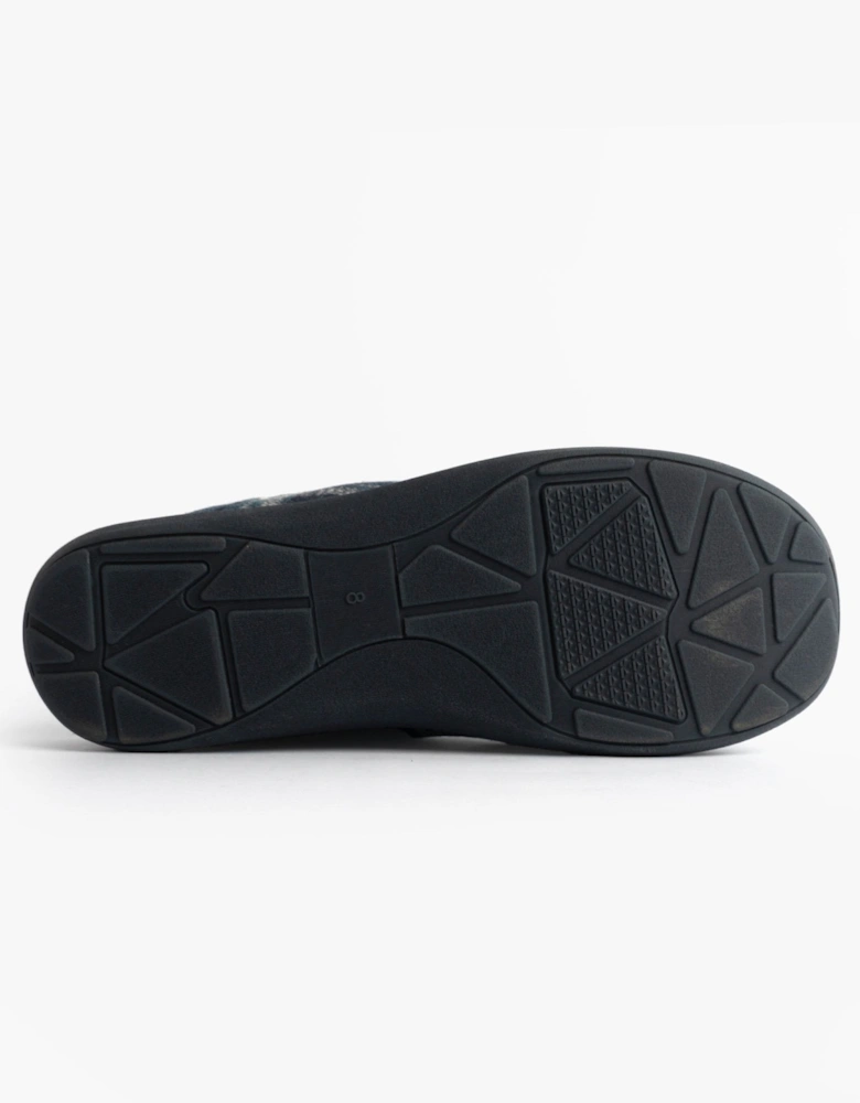Jo & Joe INVERNESS Mens Mule Slippers Navy
