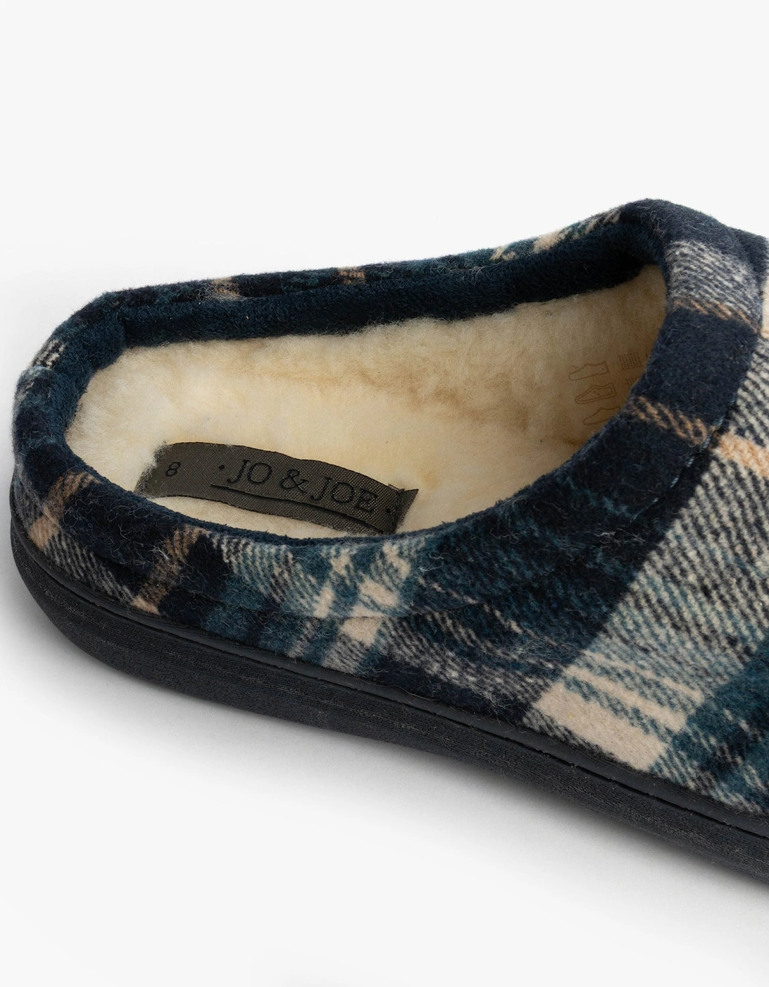 Jo & Joe INVERNESS Mens Mule Slippers Navy