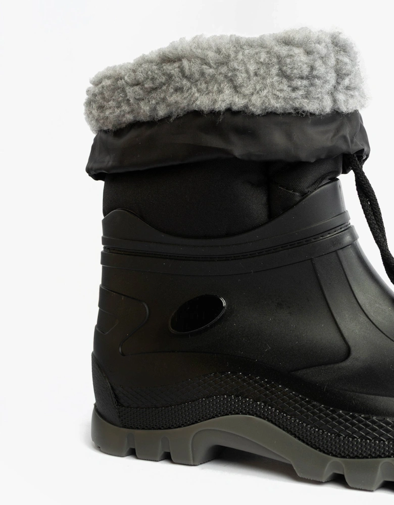 NORDIC Mens Warm Lined Boots Black