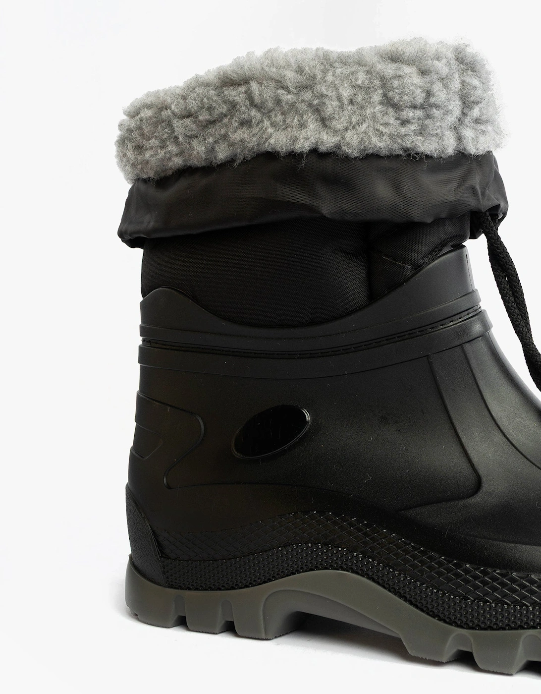 NORDIC Mens Warm Lined Boots Black