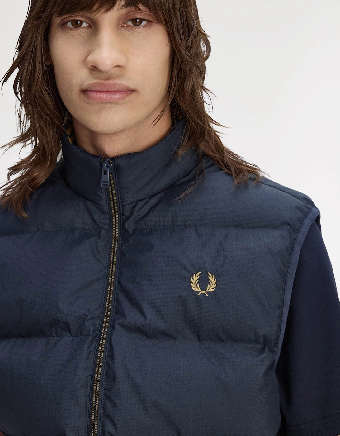Mens Padded Gilet - Navy 608