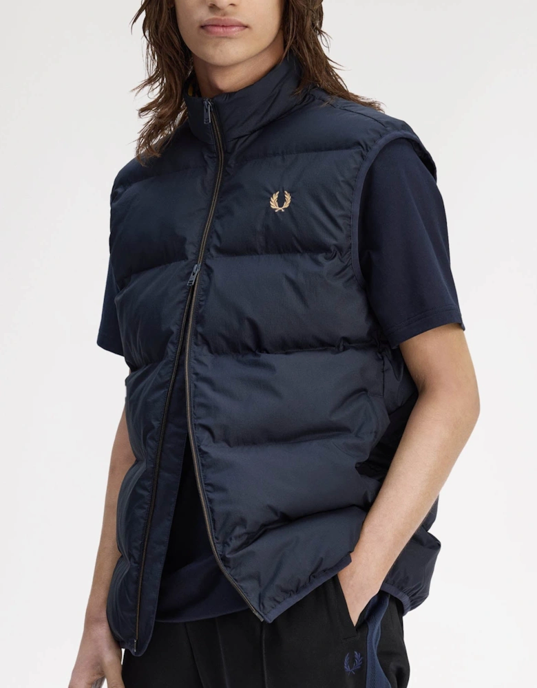 Mens Padded Gilet - Navy 608