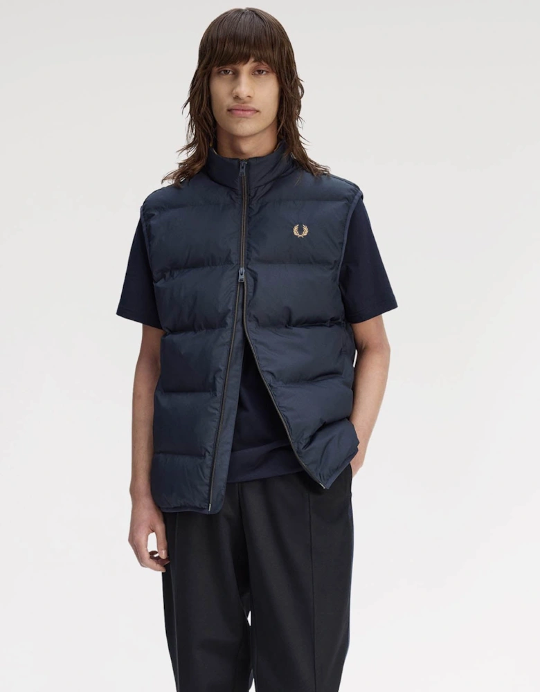 Mens Padded Gilet - Navy 608